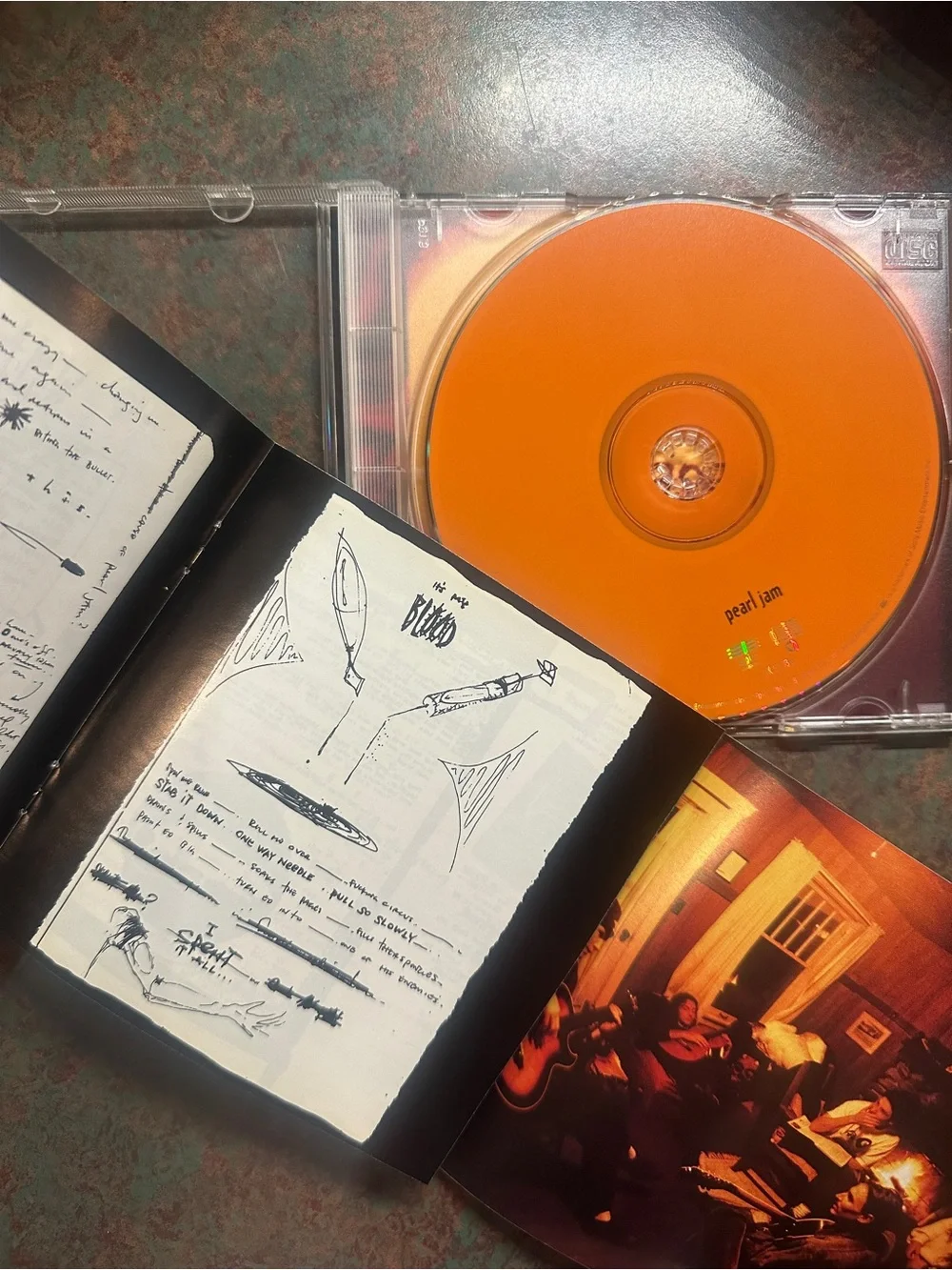 Pearl Jam Self-Titled 1993 Album Sony Music CD